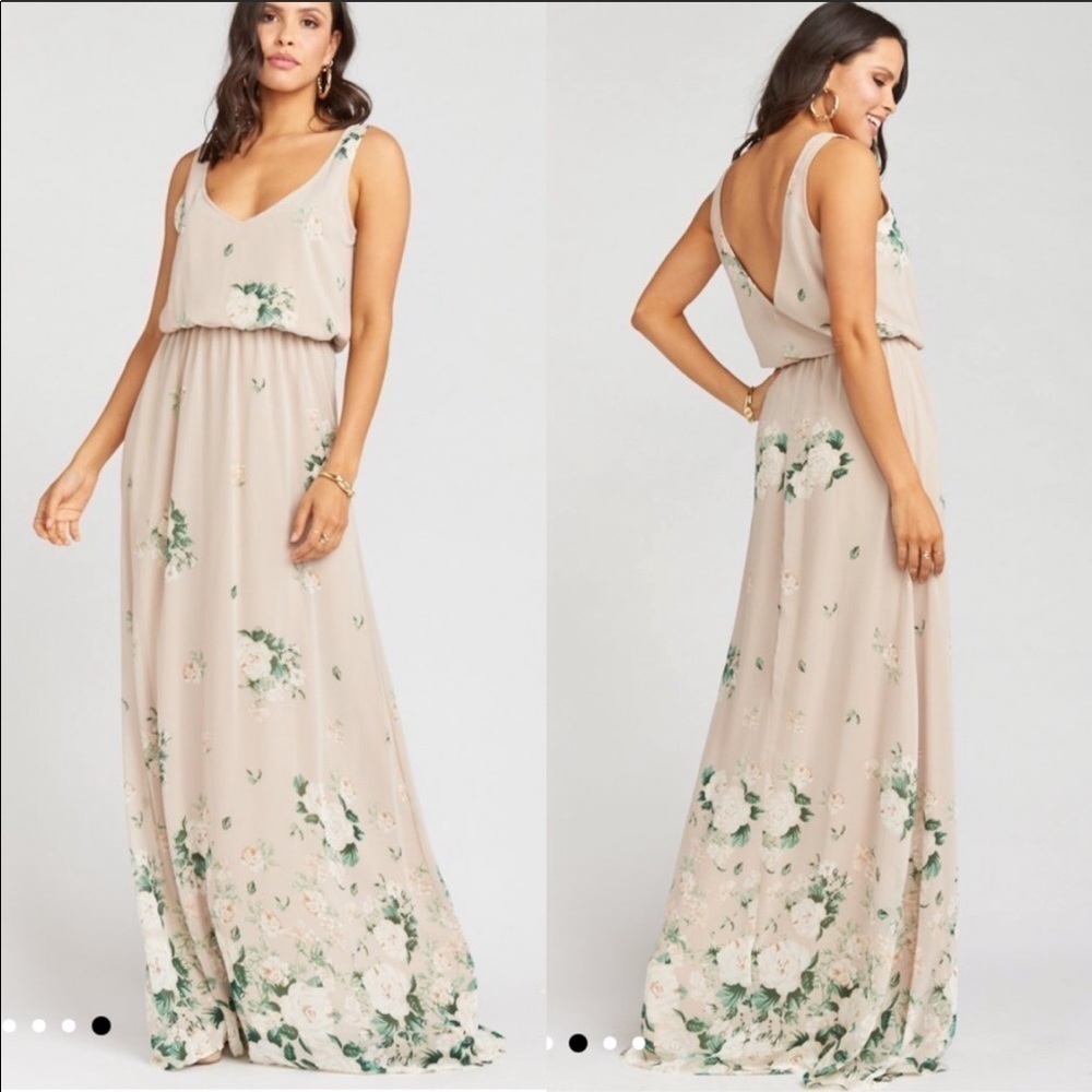 Show Me Your Mumu Kendall Maxi Dress Size XS